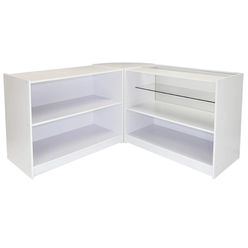 White retail shop - retail,