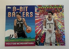 Topps Basketball 2025-26  Victor Wembanyama Power Players SP and 8 Bit 