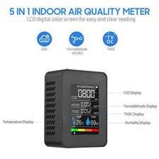 5-in-1 CO2 TVOC Air Quality