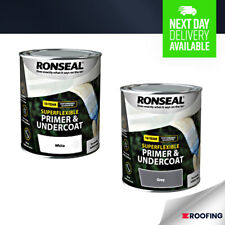 Ronseal 10 Year Super Flexible Exterior Primer & Undercoat, GREY/WHITE - 750ml