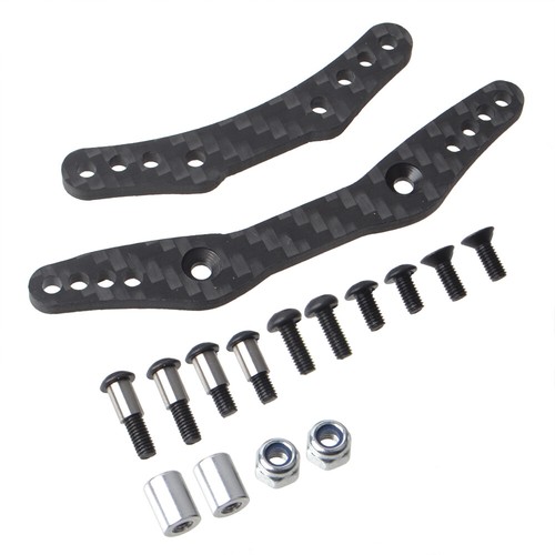 Carbon front rear damper stay - rear,