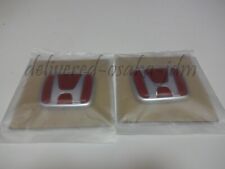Genuine Honda Integra DC2 Type-R Front Rear Emblems 75700-ST7-Z00 / 75701 JDM