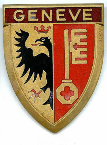Badge auto car drago 1950s
