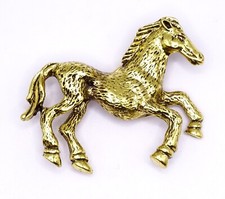 Gold Horse Equestrian Fashion