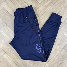 Nike Airmax Nylon Tracksuit Joggers Navy Blue Size Medium