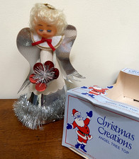 Vintage Angel Tree Topper - by Christmas Creations - Boxed - made in Britain