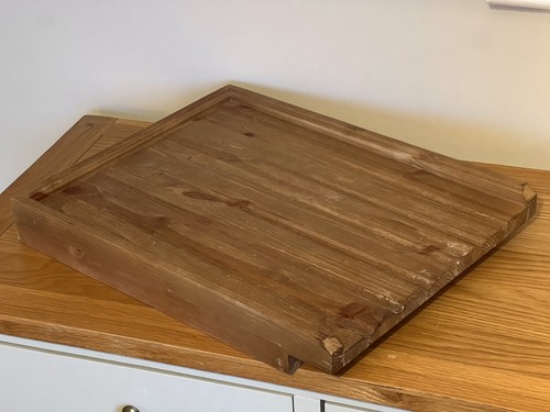 Large pine draining board - pine,