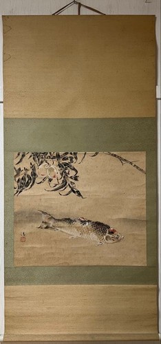 Japanese hanging scroll kiyoe - japanese,