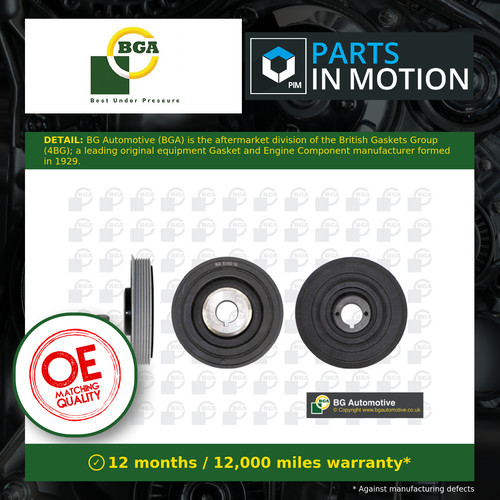 Crankshaft pulley fits - crankshaft,