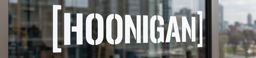 Hoonigan vinyl decal 19cm - 2,