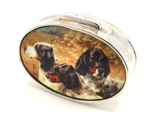 Sterling Silver & Enamel Pill