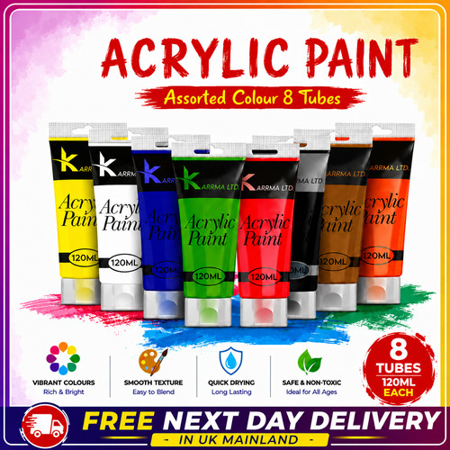 Acrylic paint 120ml - 120ml, set
