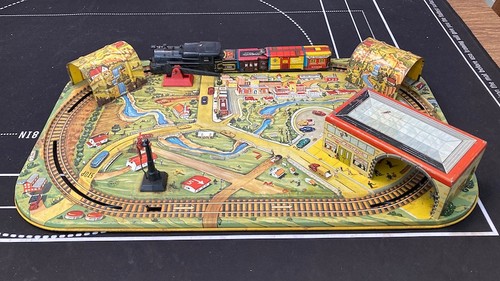 Vintage louis marx co scenic - vintage, &