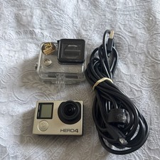 GoPro Hero 4 Silver cracked