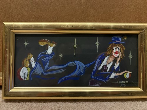 Pair original 1975 signed - pair,