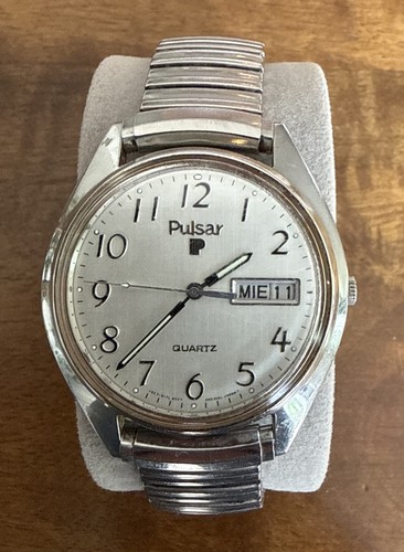 Vintage pulsar quartz railroad - vintage,