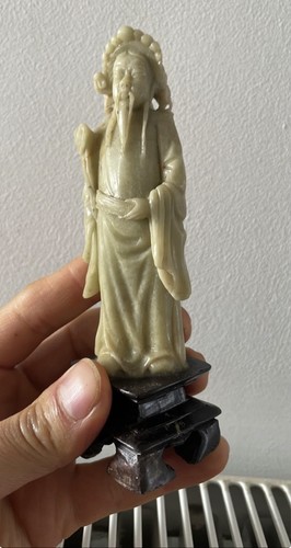 Chinese hand carved - stone, wise