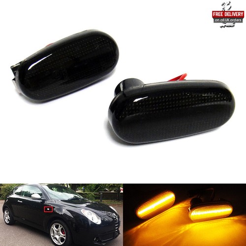 Black side indicator led - black,