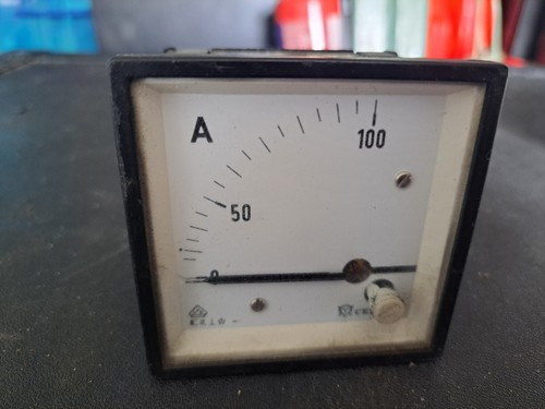 Used cinema ammeter - used,