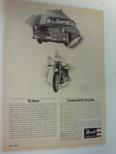 1965 revell chevy - revell, &