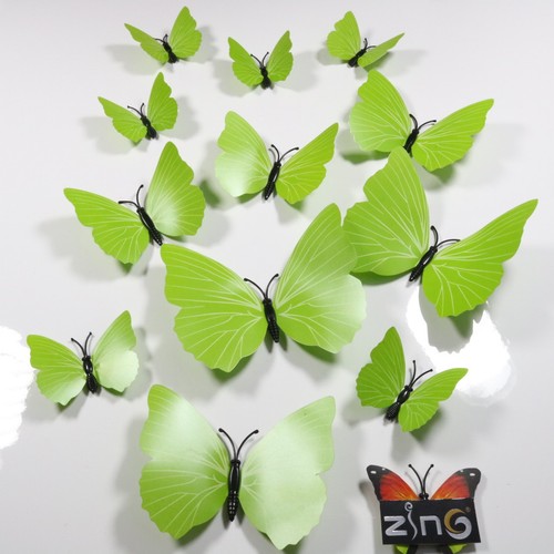 12pcs butterfly wall - 12pcs,