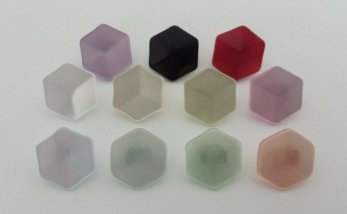 Pack hexagonal buttons - pack, x
