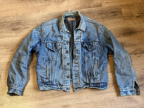 Vintage levis denim trucker - levis,