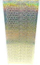 Peel off stickers 'Happy