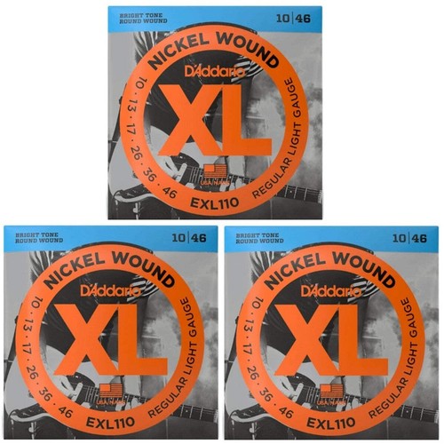 3packs addario exl110 46 - 3packs, 10-46