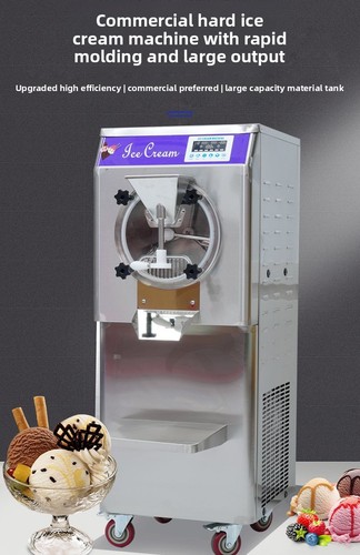 Commercial hard ice cream - hard,