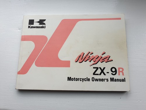 Kawasaki zx9r owners manual - kawasaki,