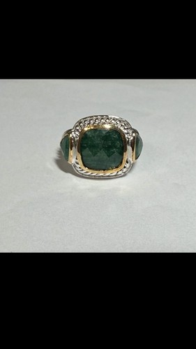 Large men emerald ring - large,