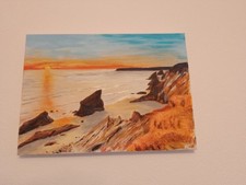 ORIGINAL PAINTING -  SUNSET AT