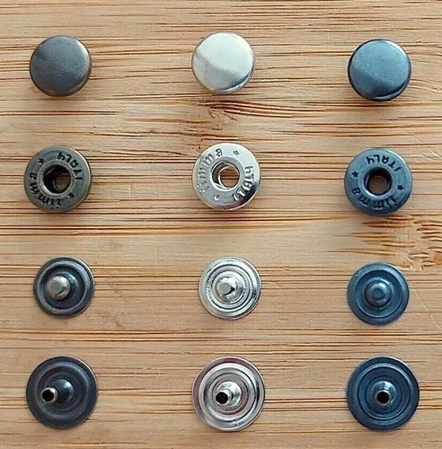 9mm 14mm press studs - press, snap