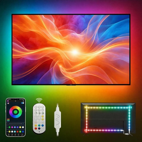 Led backlight smart rgb - backlight, 3m,