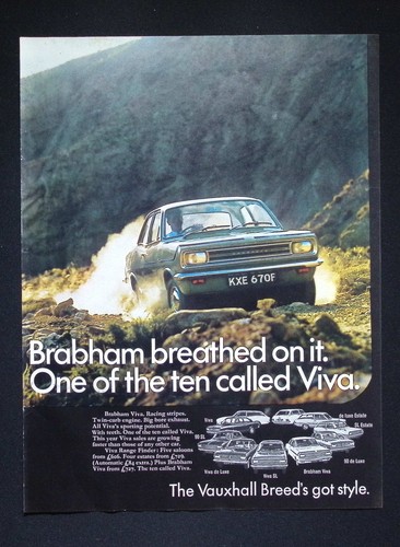 Original 1968 advert - 1968,