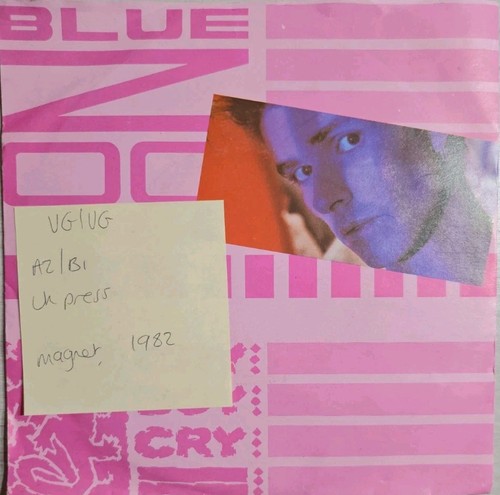 Blue zoo cry - zoo, vinyl