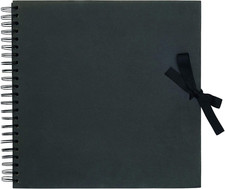 12 X 12" Scrapbook - Black