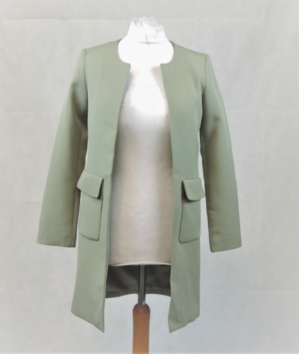 Short coat khaki green - h&m,