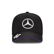 Lewis Hamilton Cap F1, Mercedes 2024 Trucker, Black, Official Merchandise