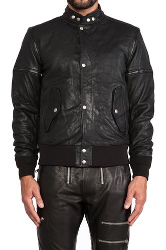 Diesel ghita leather jacket - diesel,