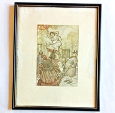 Arthur Rackham framed book
