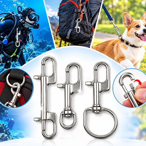 Stainless steel swivel - swivel, bolt