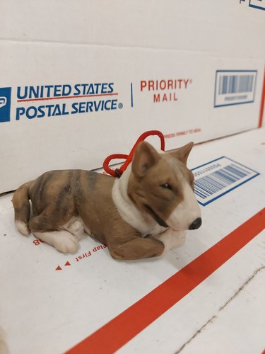 Bull terrier dog figurine - bull,
