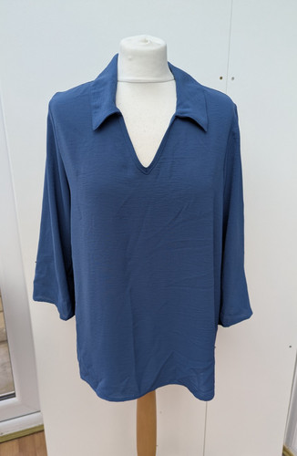 Kim top crinkle - crinkle, poplin
