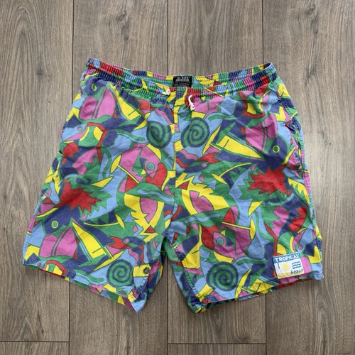Vintage tie rack swim trunks - vintage,
