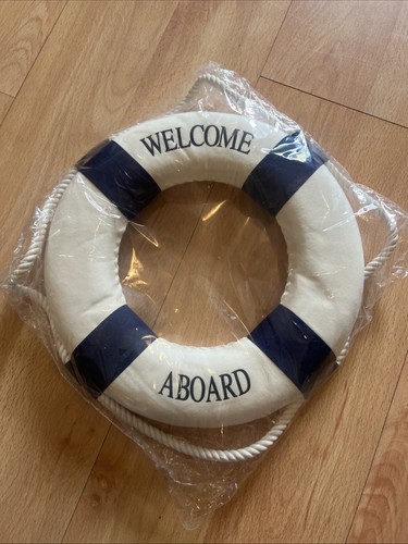 Lifering welcome aboard blue - welcome,