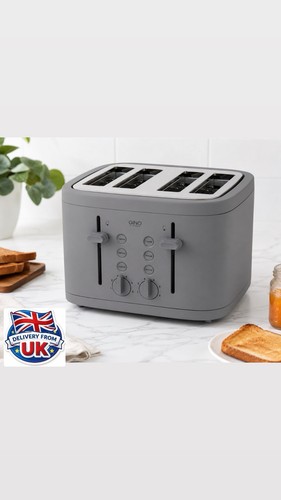 Slice toaster features a - 4-slice,