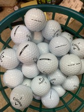 50  CALLAWAY ASSORTED WHITE    GOLF BALLS  =MINT=