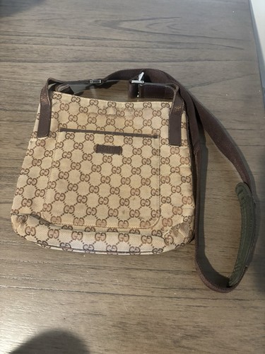 Gucci canvas crossbody - gg,